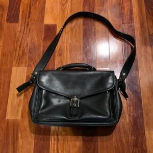 Black Vintage Coach Briefcase Model 05238